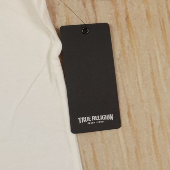 True Religion short sleeve white t-shirt with back graphic - Picture 4 of 4